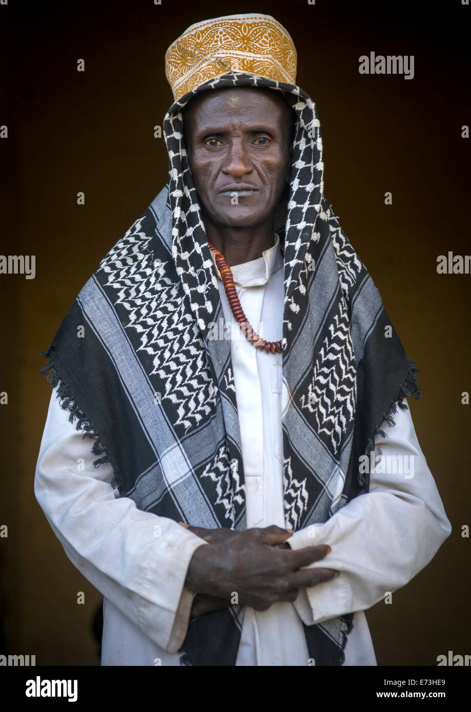 Afar Tribe Elder, Afambo, Afar Regional State, Ethiopia Stock Photo - Alamy