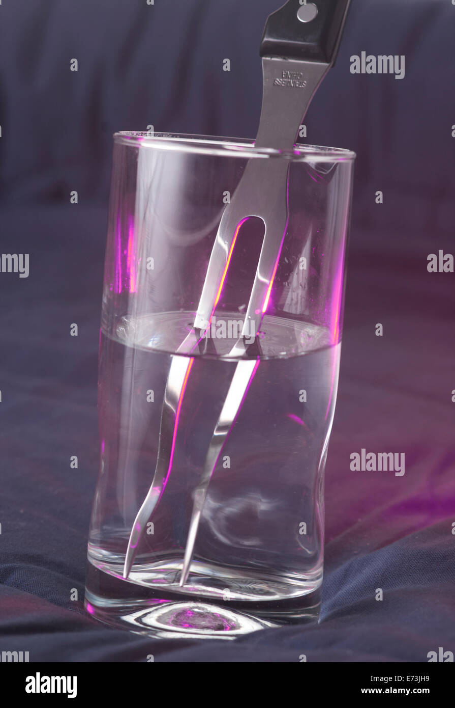 With the fork glass calm hires stock photography and images Alamy