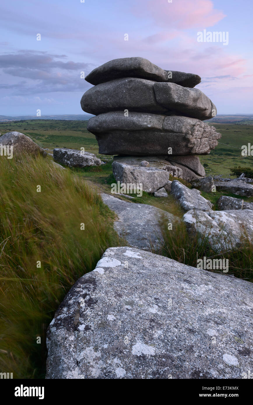 Gold Diggings Quarry Bodmin Moor Stock Photo - Alamy