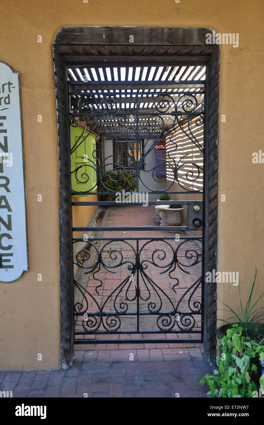 Door in Albuquerque, New Mexico, USA Stock Photo Alamy