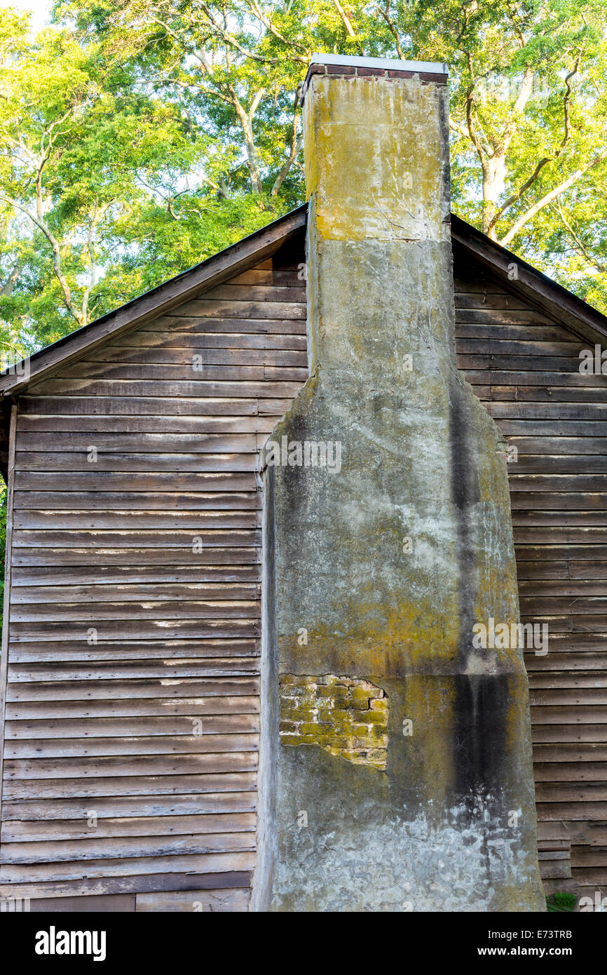 Back of an old post office in Alabama Stock Photo Alamy