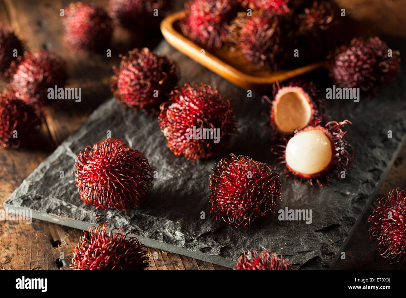 Rambutan background hi-res stock photography and images - Alamy