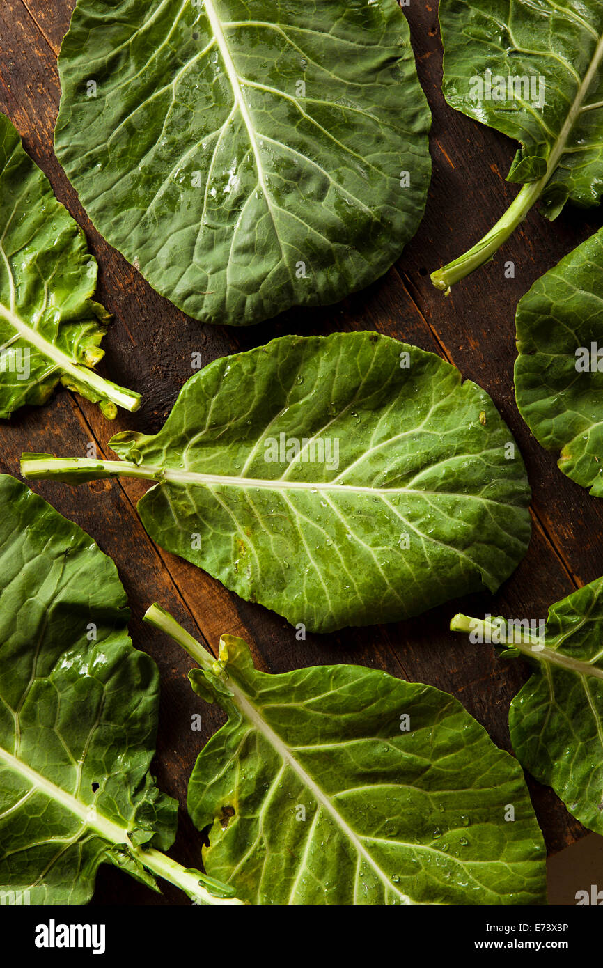Premium Photo  Fresh organic collard greens vegetable vertical background
