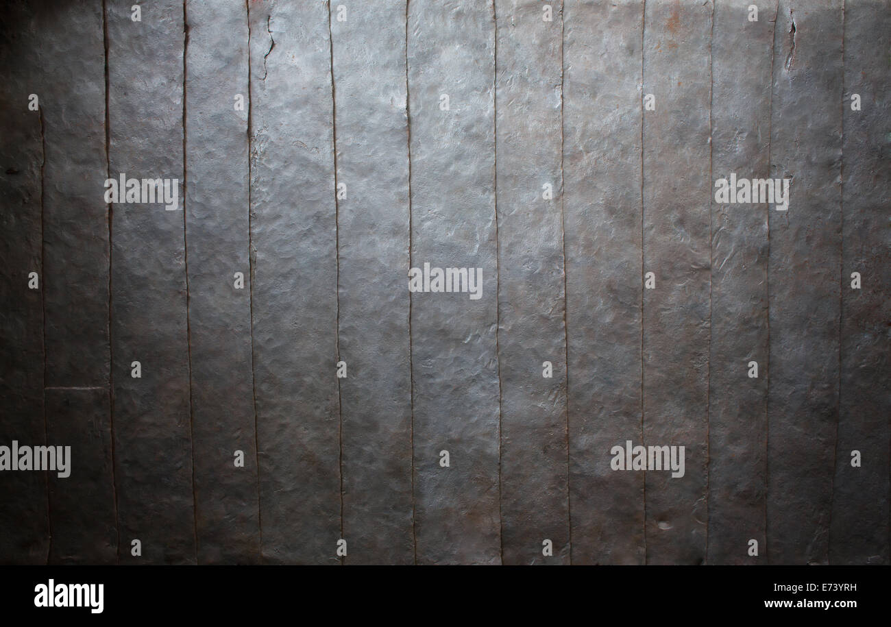 Old forged metal background Stock Photo