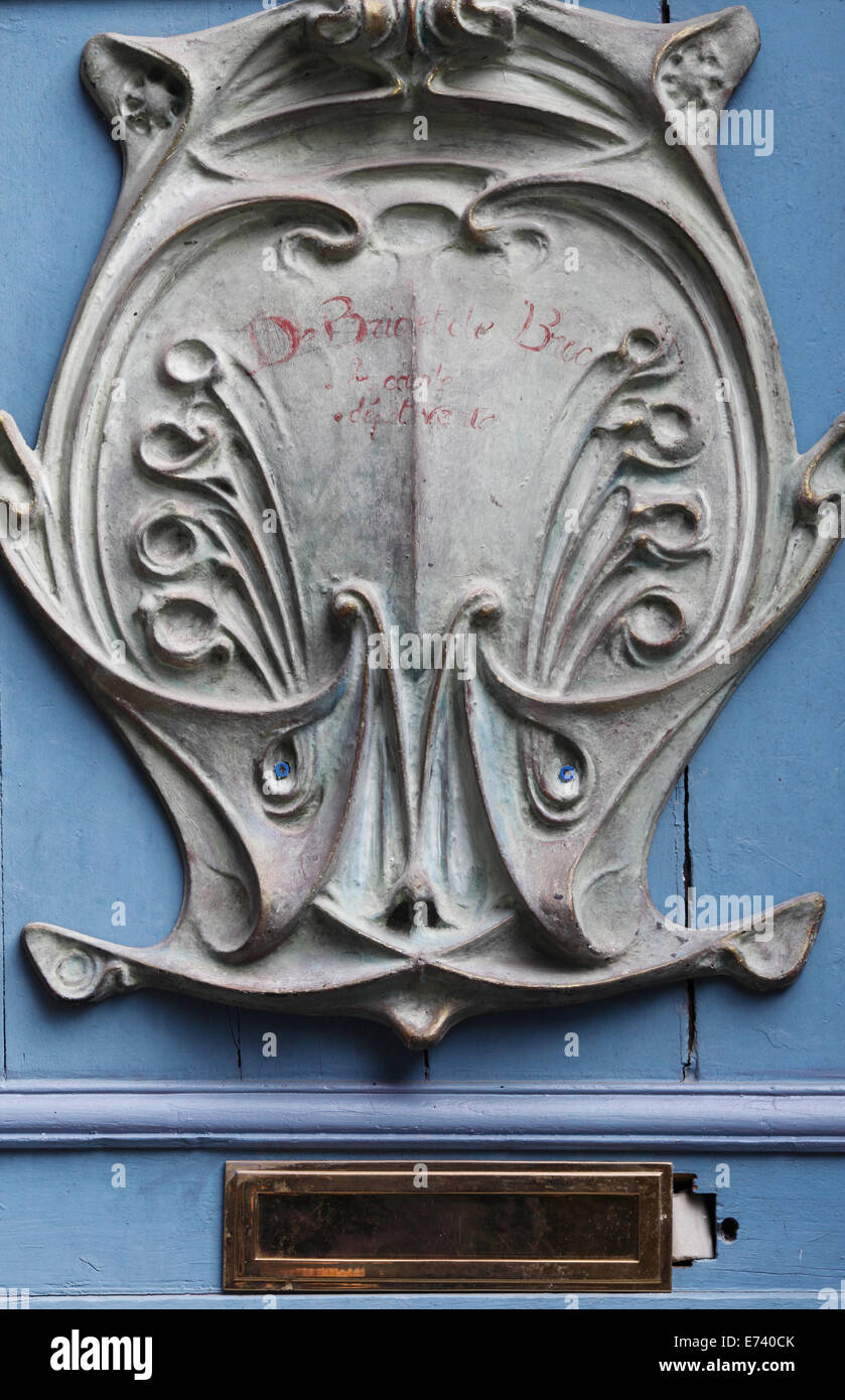 faceplate on a door Stock Photo Alamy