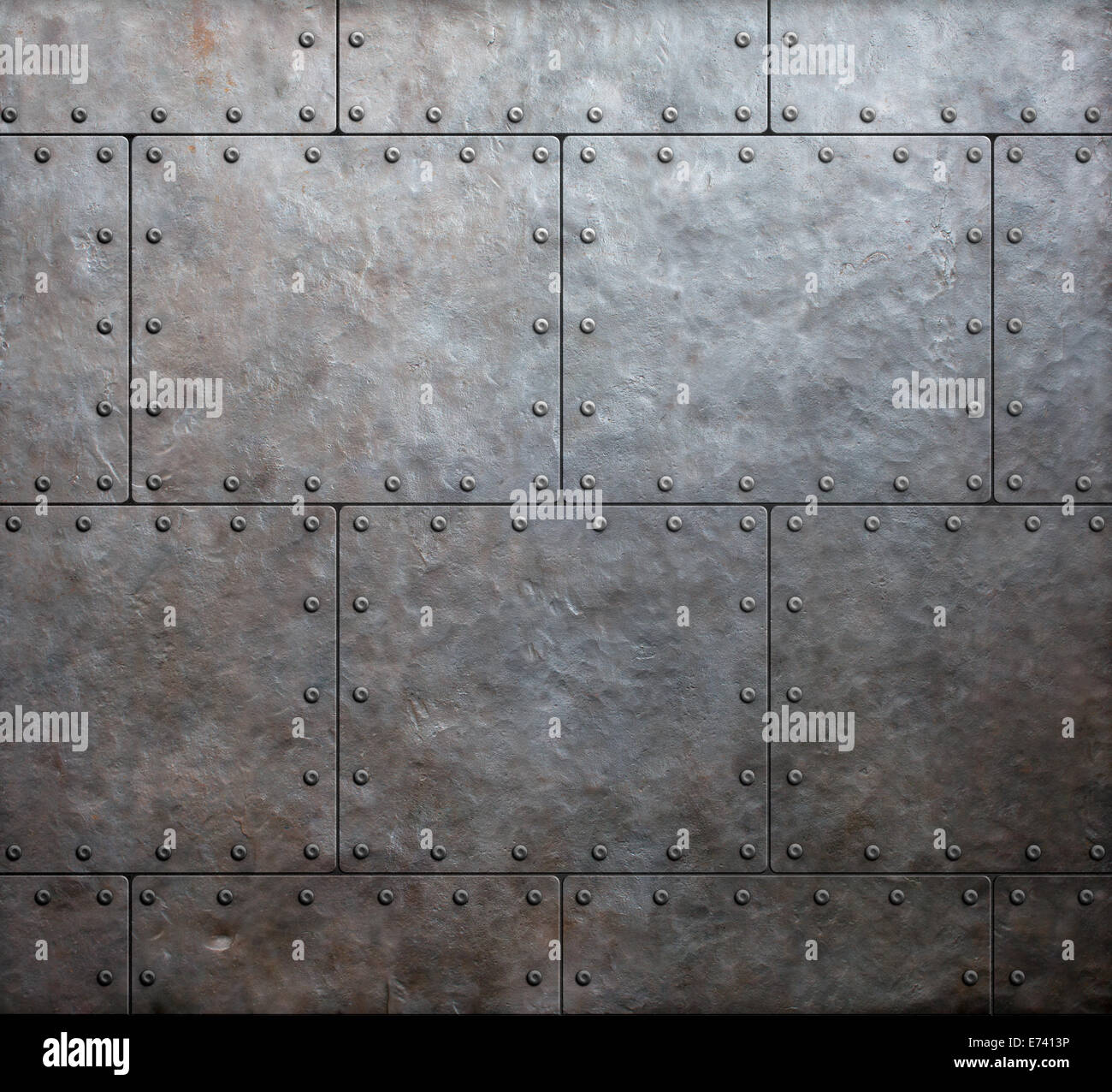 metal armor plates background Stock Photo Alamy