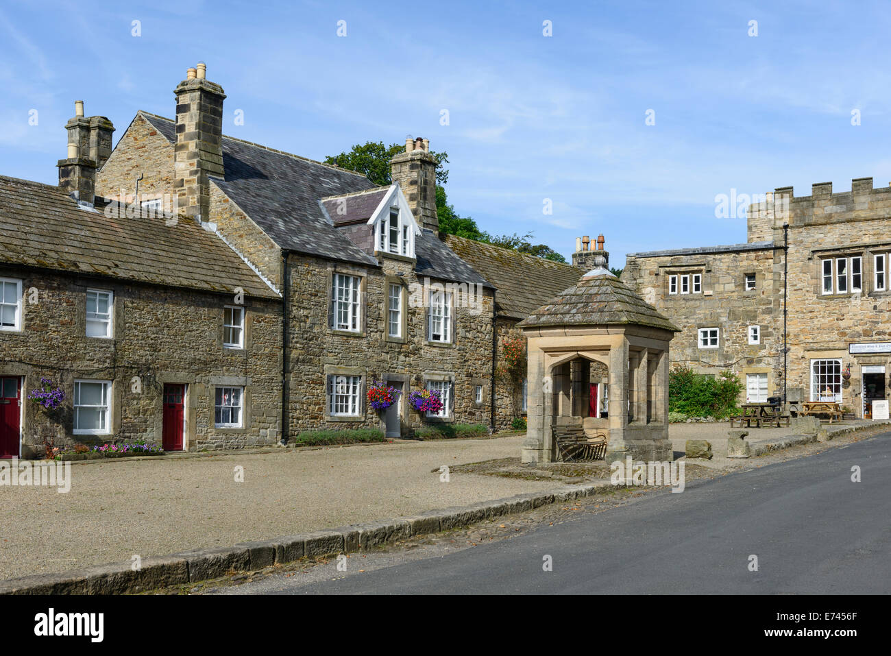 Blanchland in Northumberland Stock Photo
