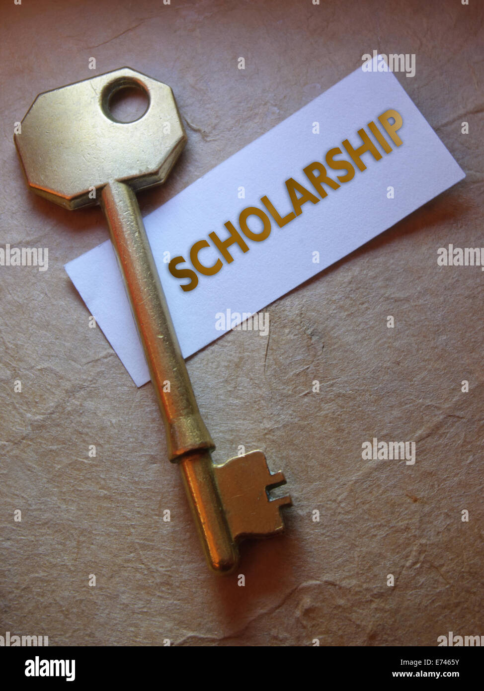 Scholarship concept Stock Photo