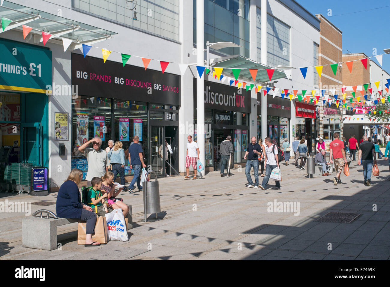 Vancouver Quarter Shopping Centre, Kings Lynn, Norfolk, England, UK
