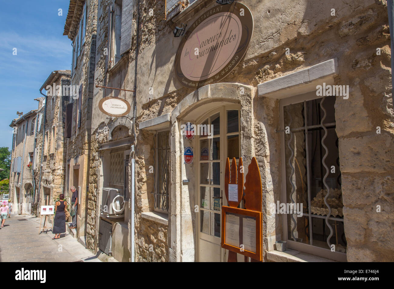 Menerbes hilltop village, Luberon, Provence, France Stock Photo