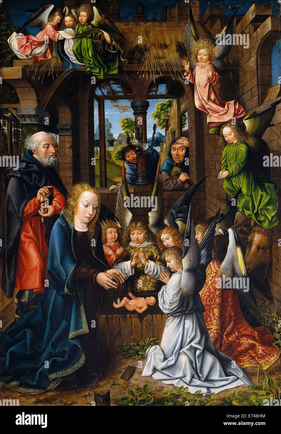 Adoration of the christ child hi-res stock photography and images - Alamy