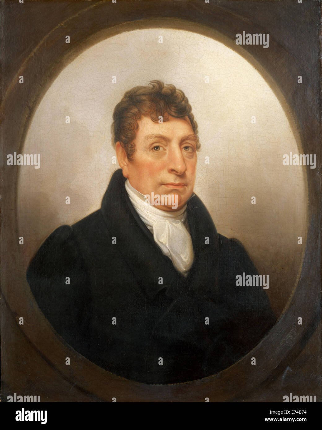 Marquis de lafayette peale painting art rembrandt hires stock