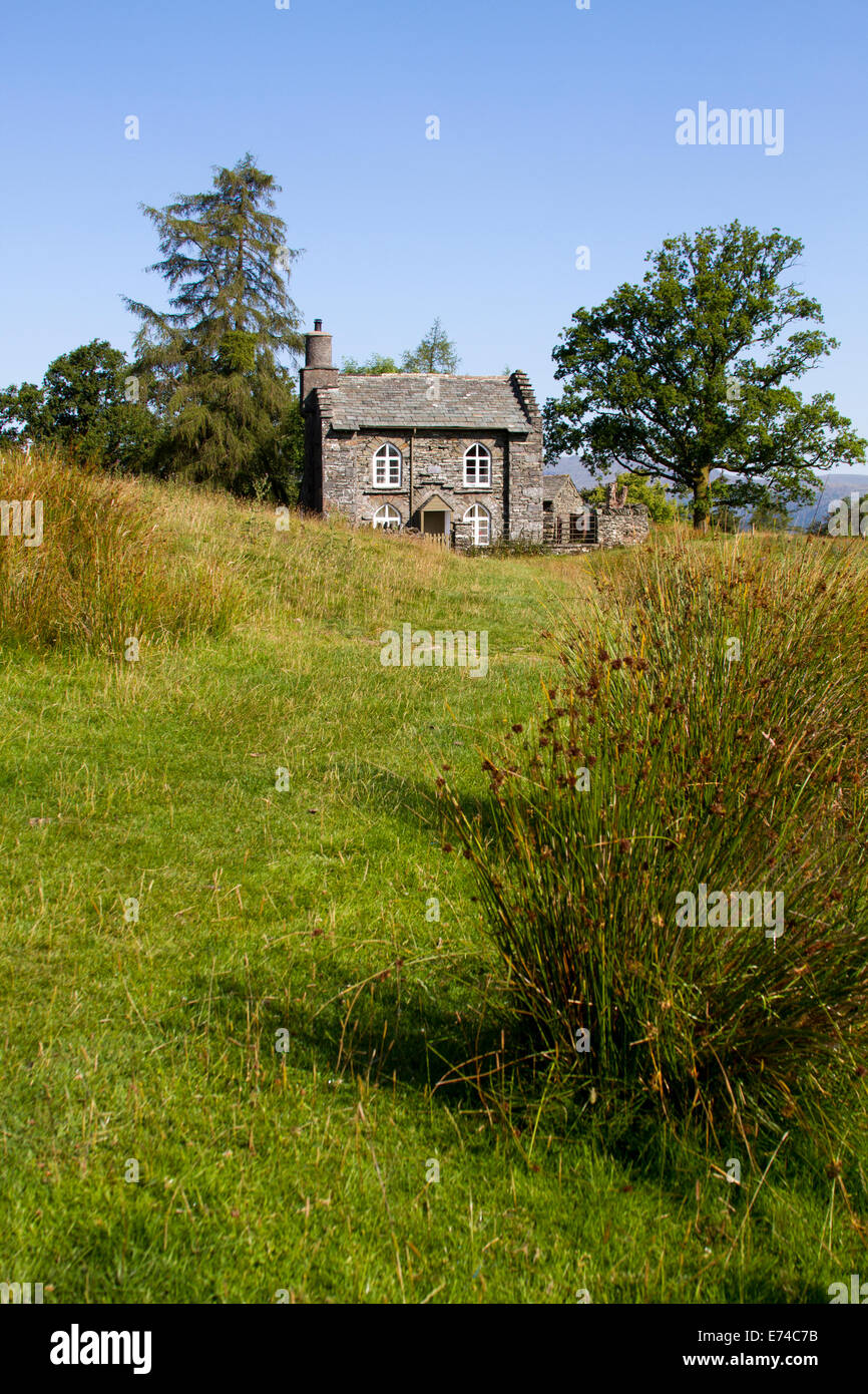 Rose Castle Cottage Tarn Hows Lake District Cumbria Stock Photo