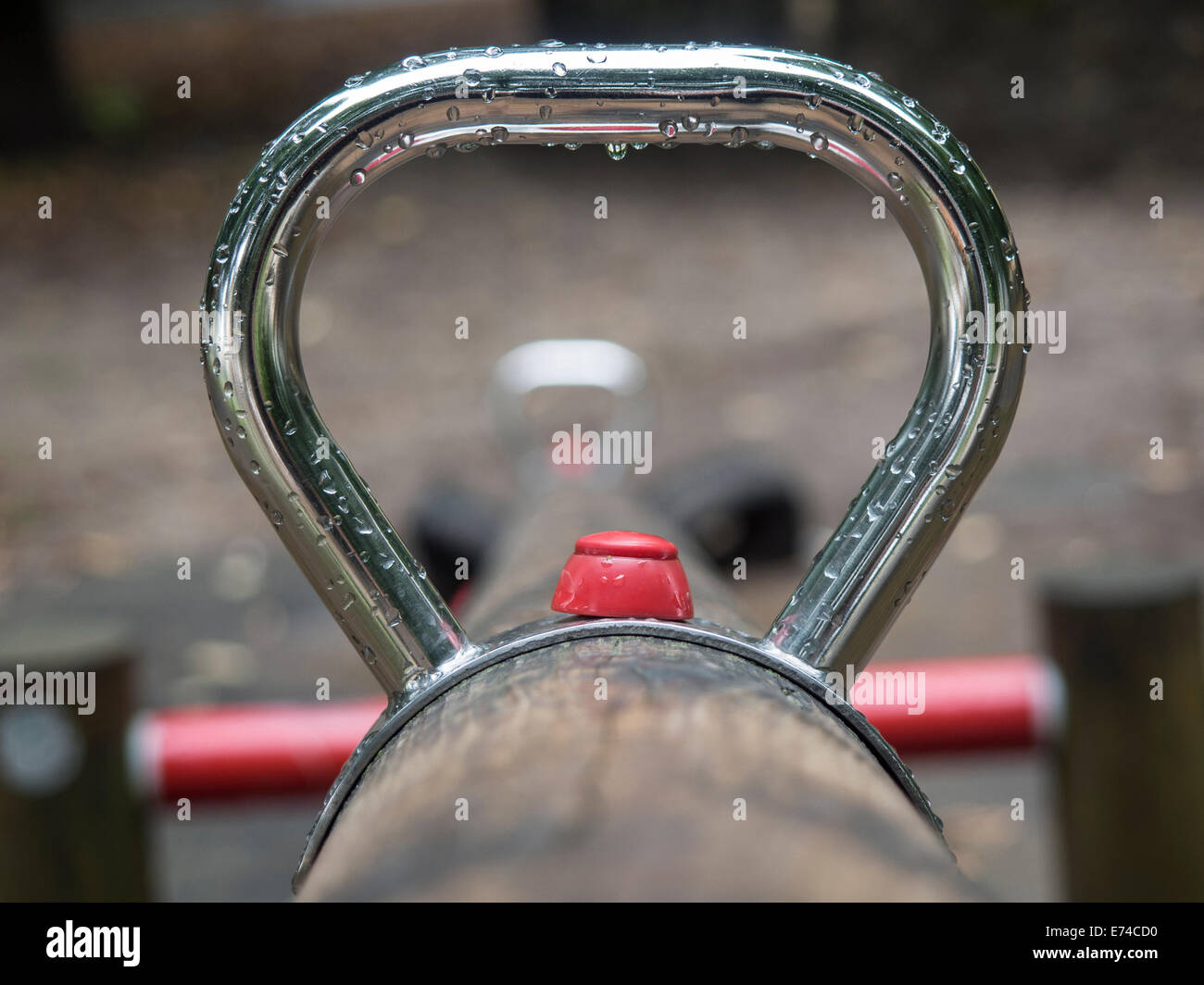 Swing In The Rain Stock Photo 73241644 Alamy