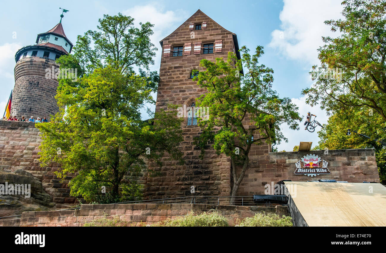 Nuremberg, Germany. 06th Sep, 2014. HANDOUT French mountain biker