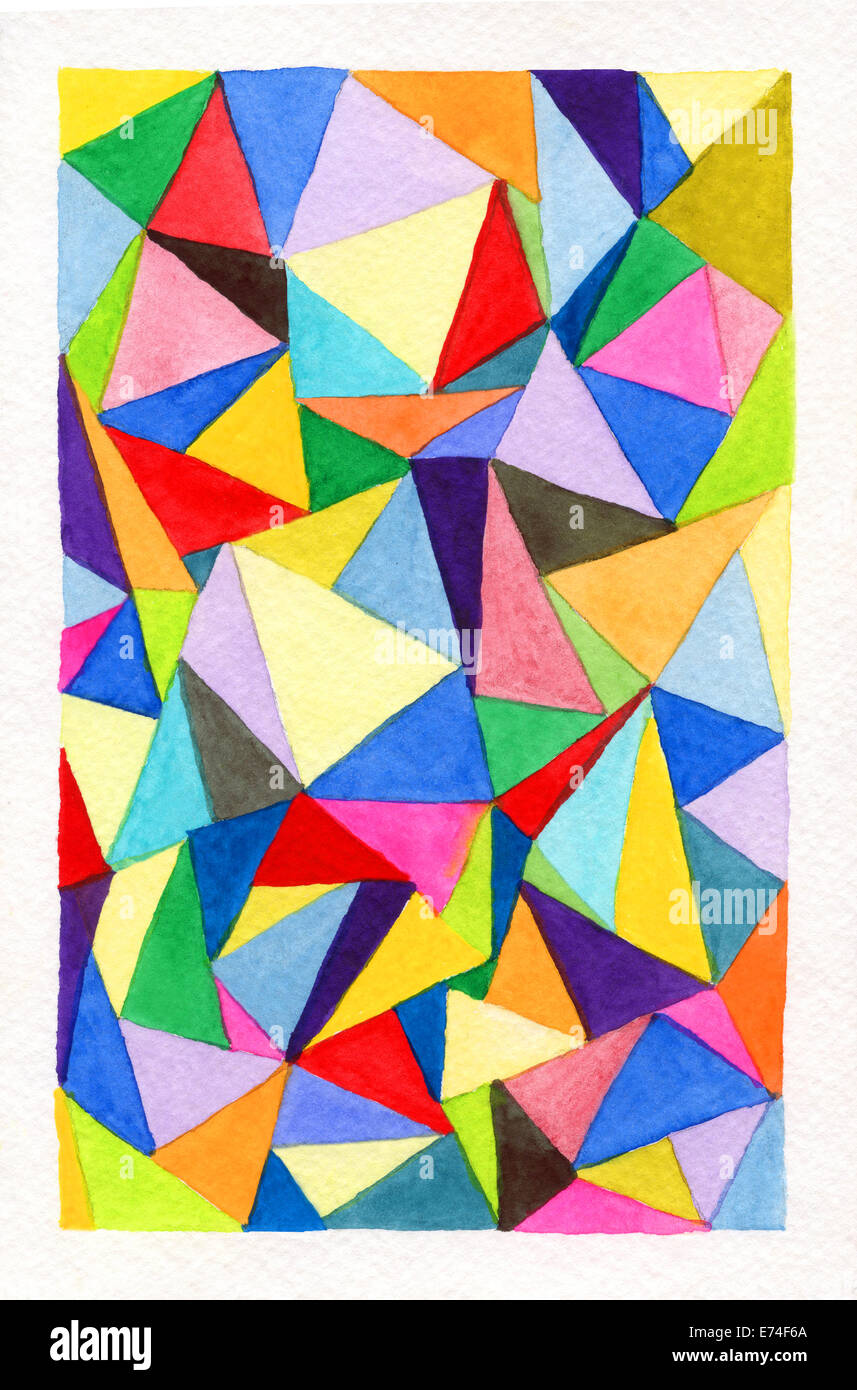 Abstract watercolor painting Stock Photo Alamy