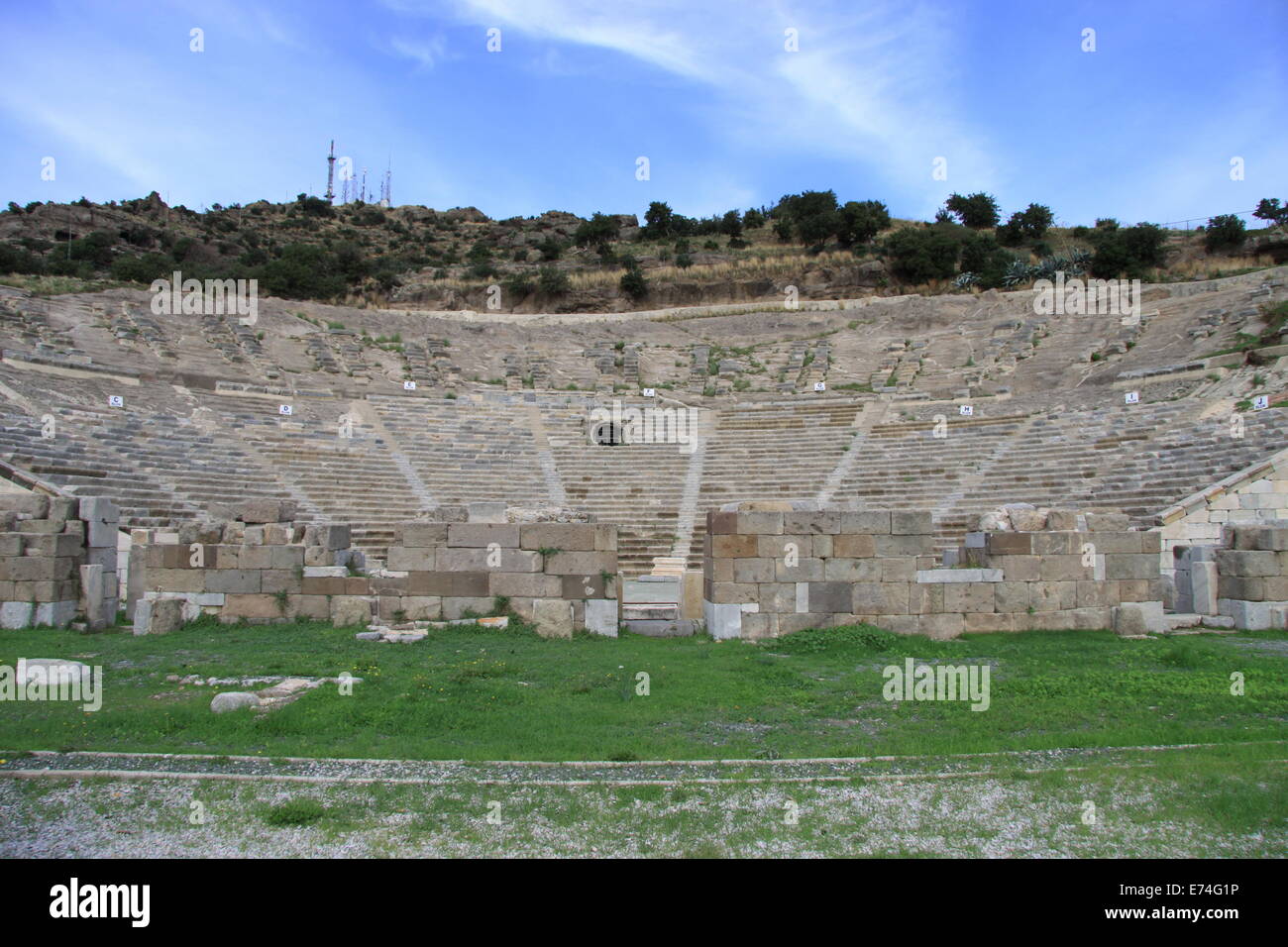 Theatre Halicarnassus Bodrum Turkey Stock Photo - Alamy