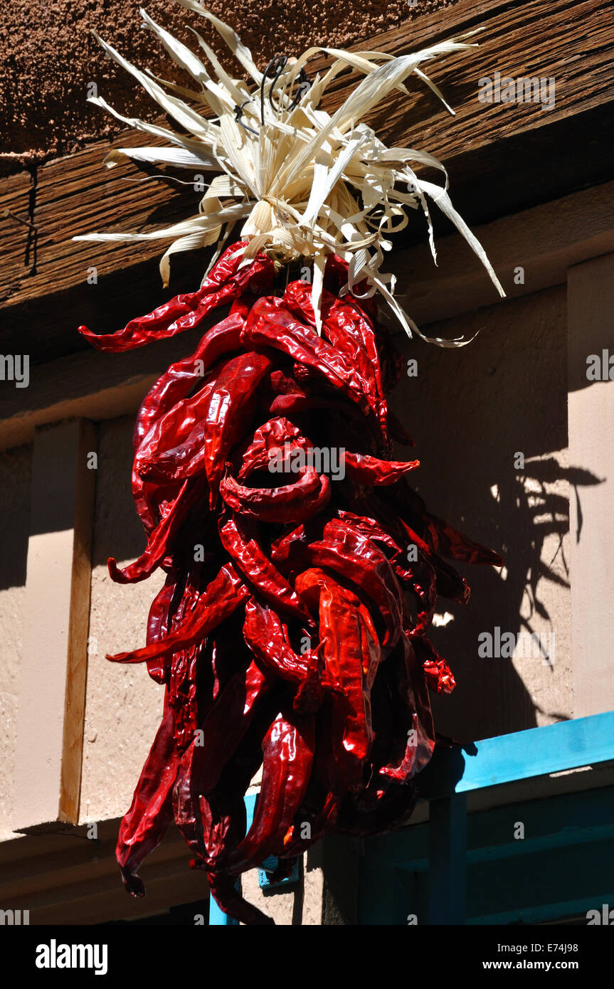 Chili peppers drying Stock Photo Alamy