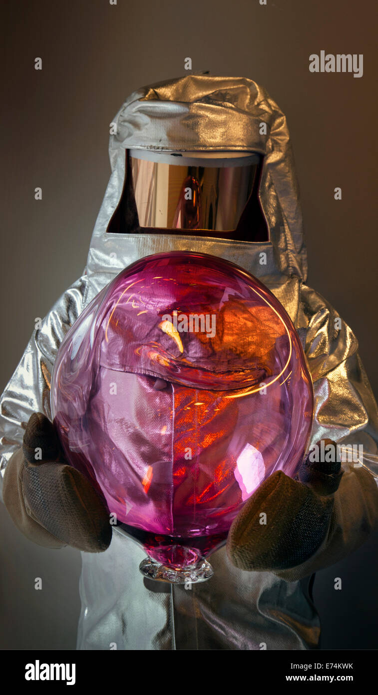 urban glass blowing facility in Brooklyn NY Stock Photo Alamy