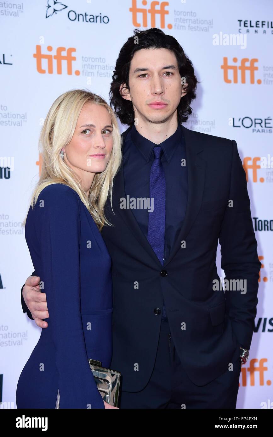 Adam Driver attending the premiere of season 2 of Girls in NEw York Stock  Photo - Alamy