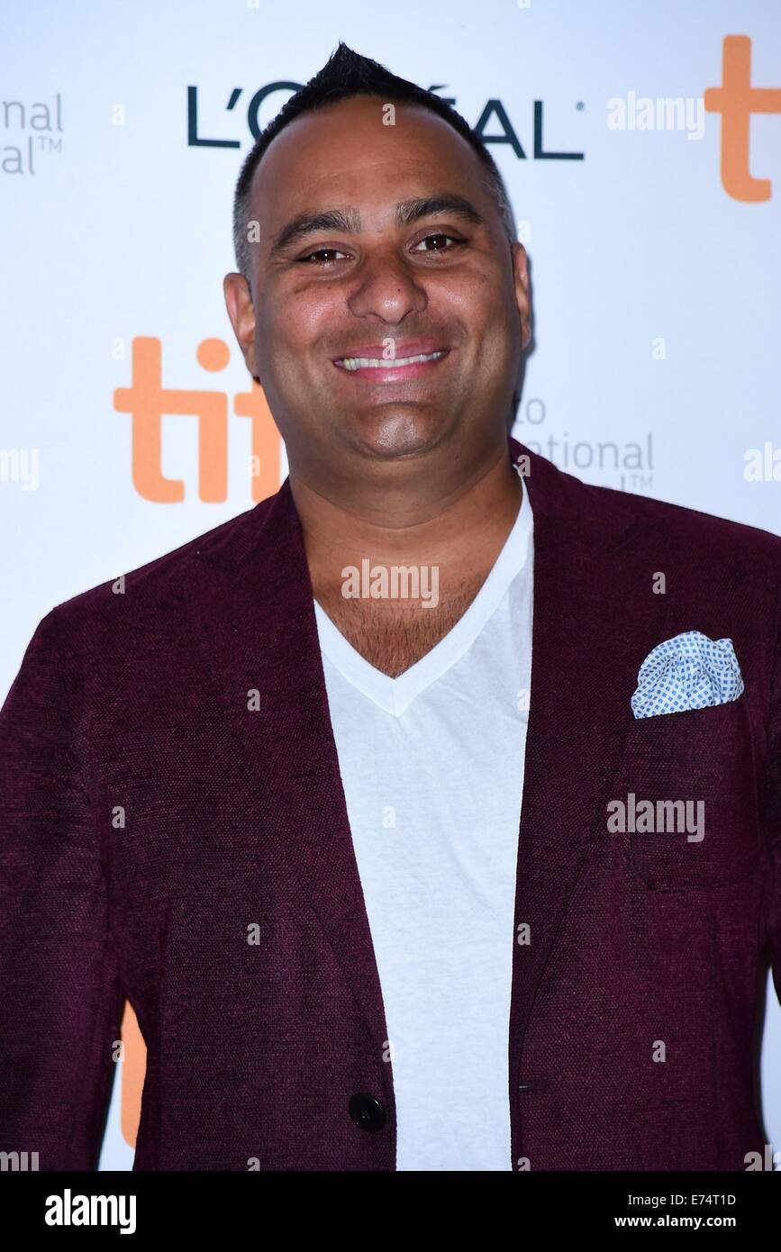 Toronto, ON. 6th Sep, 2014. Russell Peters at arrivals for TOP FIVE Premiere at the Toronto International Film Festival 2014, Princess of Wales Theatre, Toronto, ON September 6, 2014. Credit:  Gregorio Binuya/Everett Collection/Alamy Live News Stock Photo