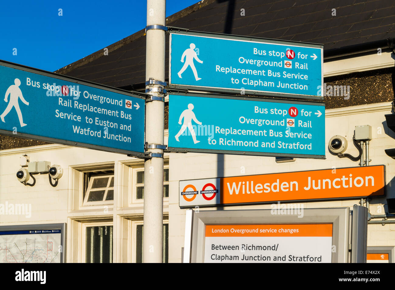 Willesden Junction station - London Stock Photo