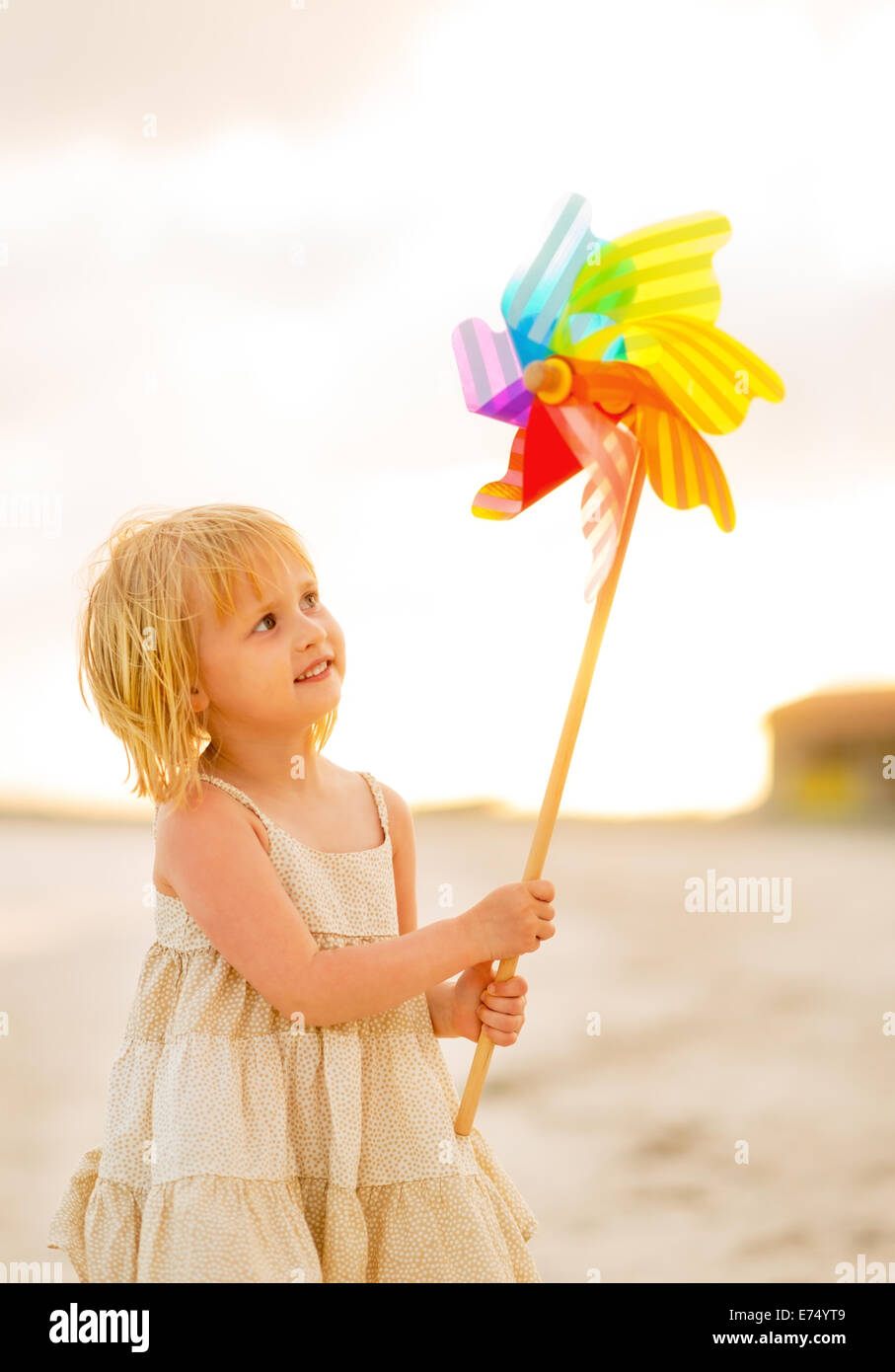 beach windmill toy