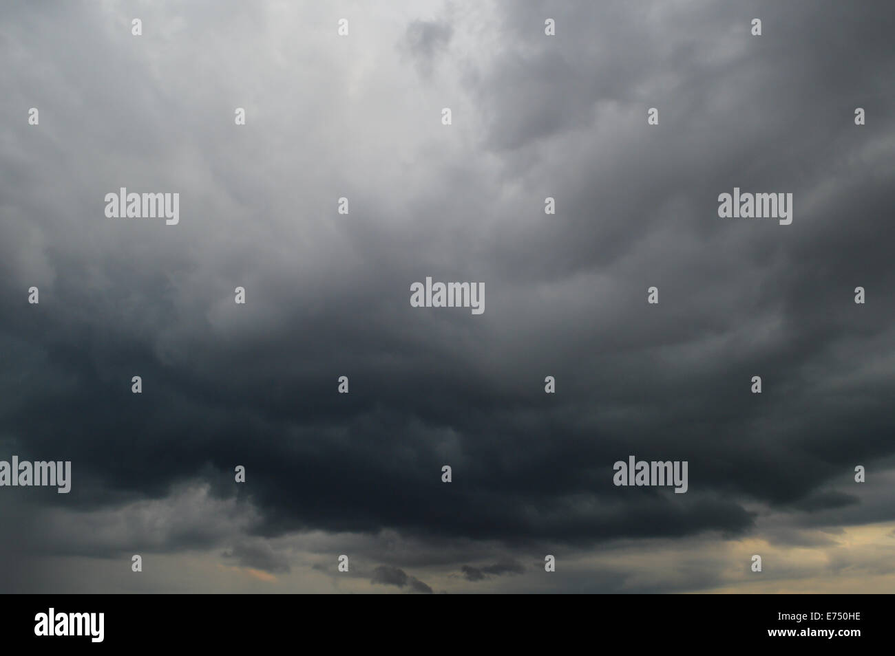Dark clouds before the storm Stock Photo - Alamy
