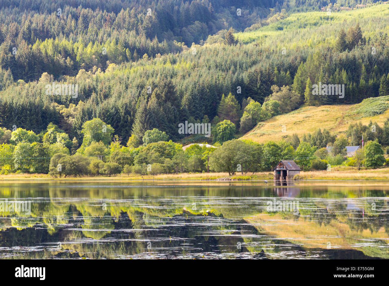 Loch Lubnaig Stock Photo Alamy