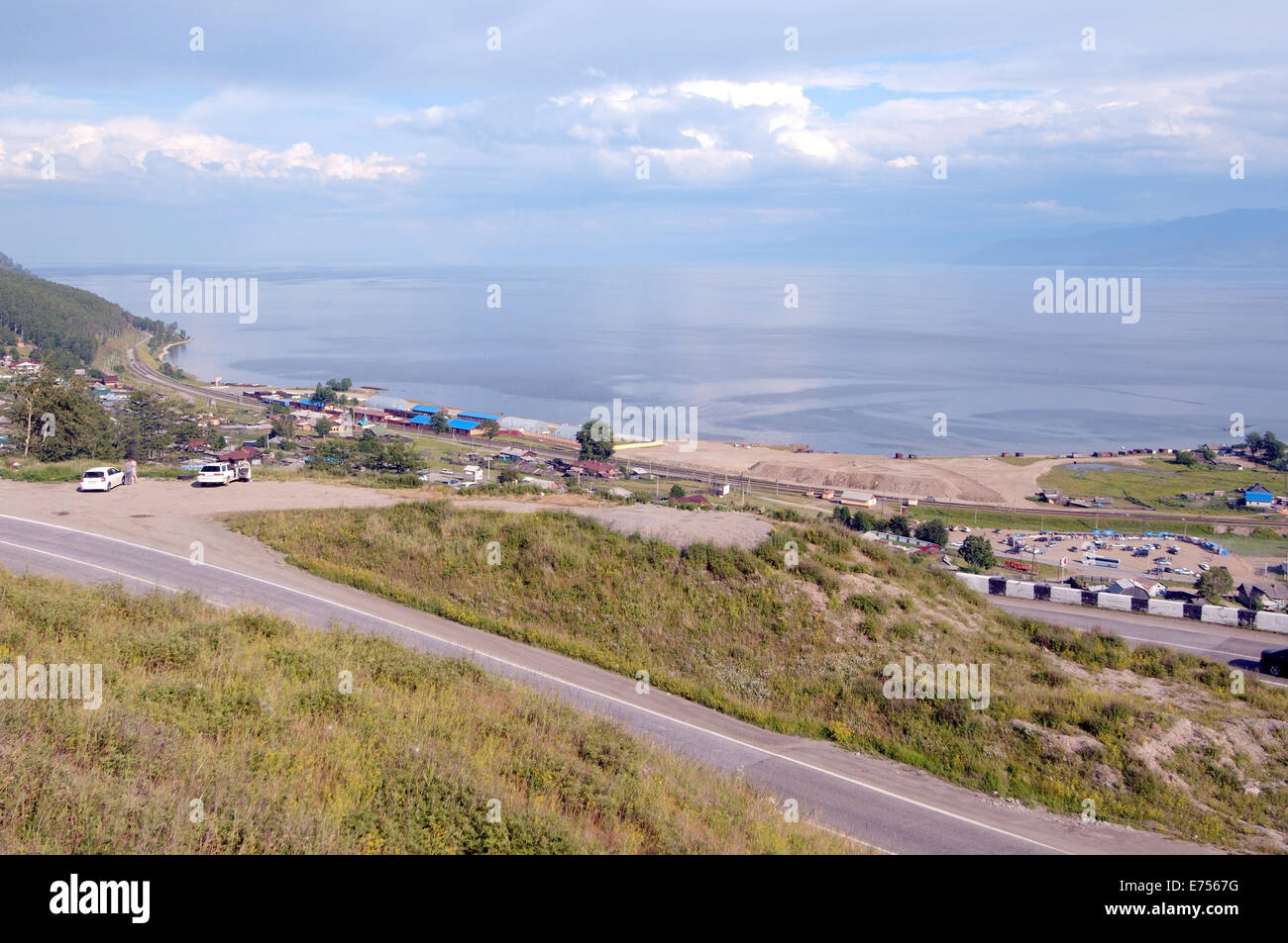 Kultuk, Irkutsk Oblast, lake Baikal, Siberia, Russian Federation Stock Photo