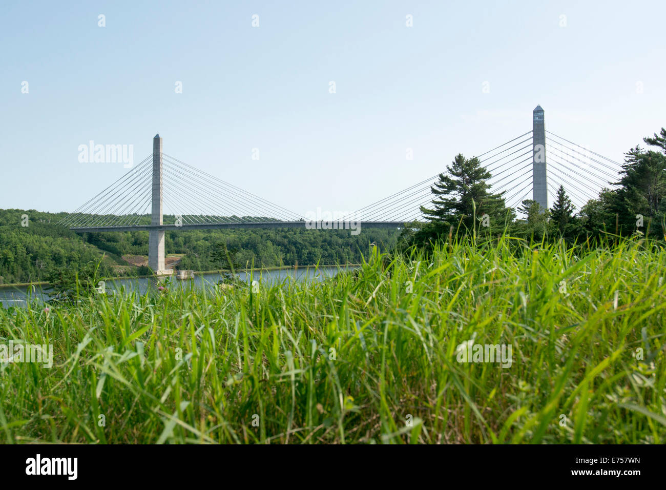 Penobscot narrows bridge and observatory hires stock photography and