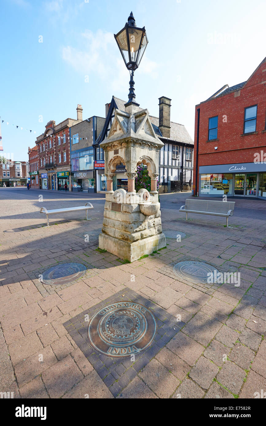 The Fearon Fountain Market Place Loughborough Leicestershire UK Stock