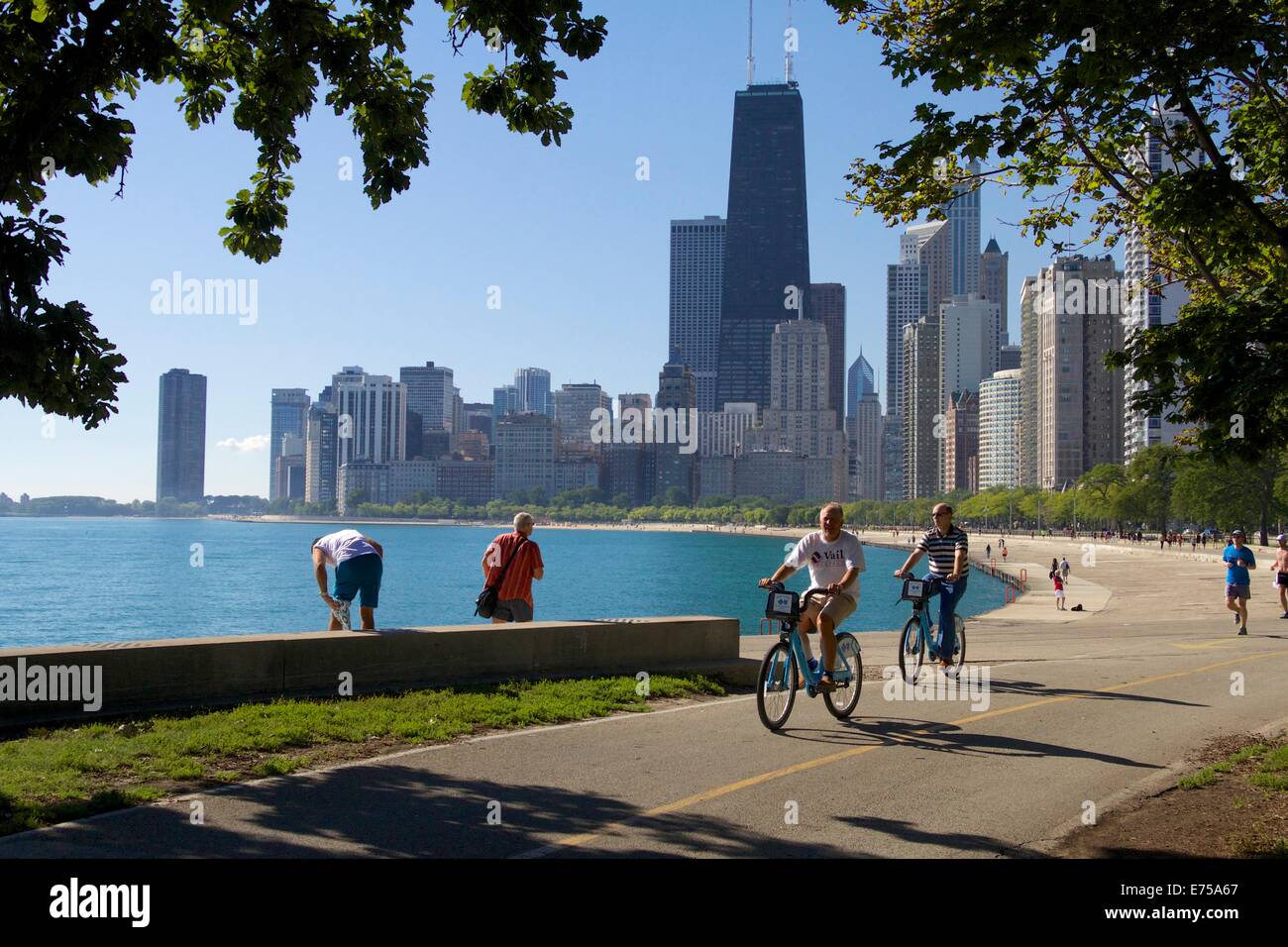 Chicago, Illinois, USA. 7th September 2014. Weather After a morning