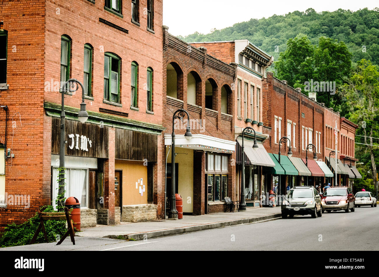 Reconstructed mining town hires stock photography and images Alamy