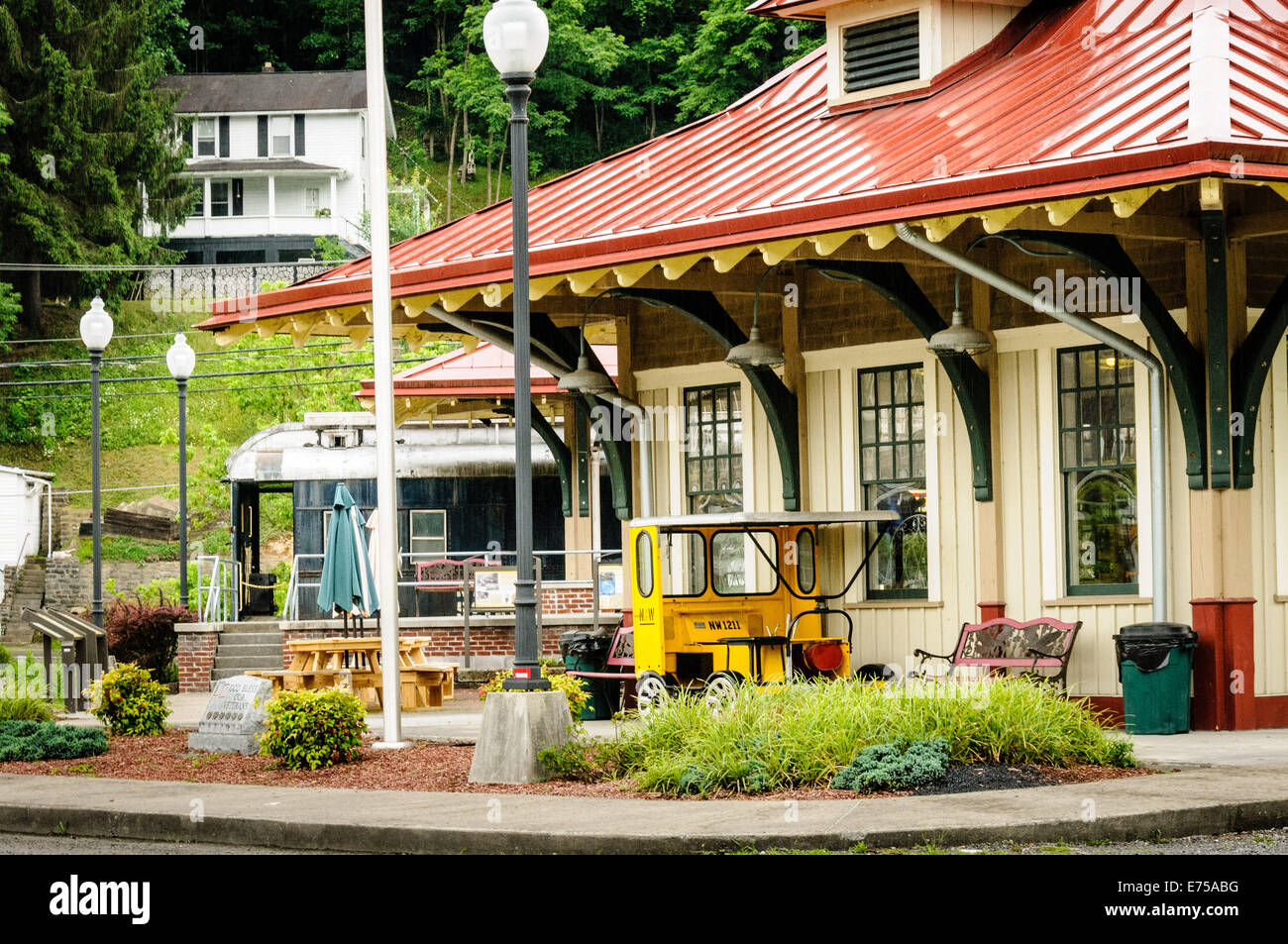 Coal Heritage Interpretive Center, Bramwell Train Depot, Bramwell