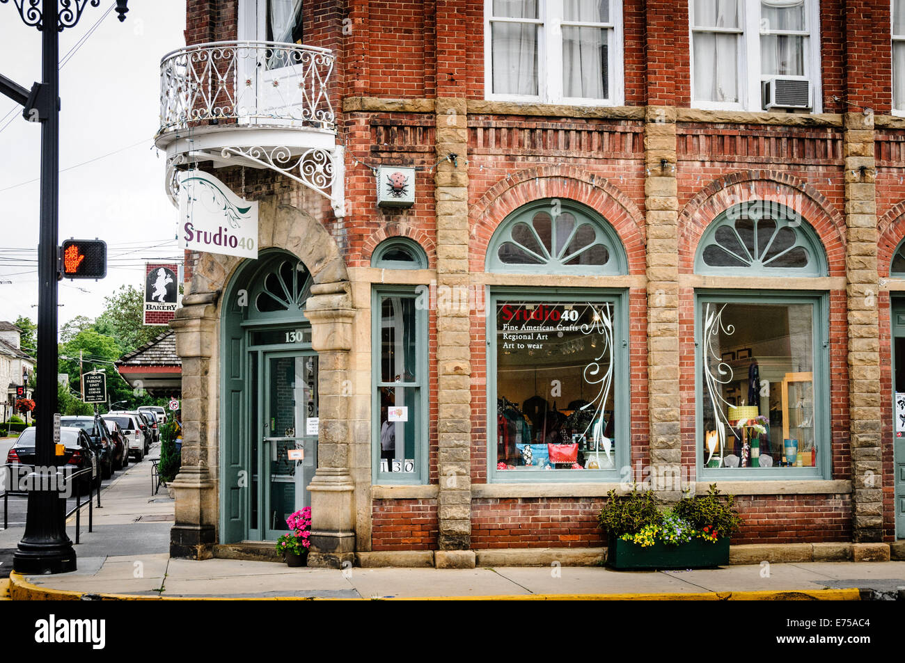 Studio 40, 130 West Washington Street, Lewisburg, West Virginia Stock Photo