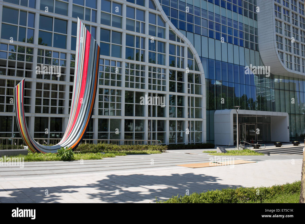 Hyundai Headquarters building, Seoul South Korea. Stock Photo