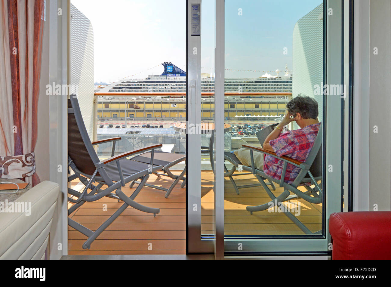 Cruise Ship Deck Celebrity Stock Photos Cruise Ship Deck