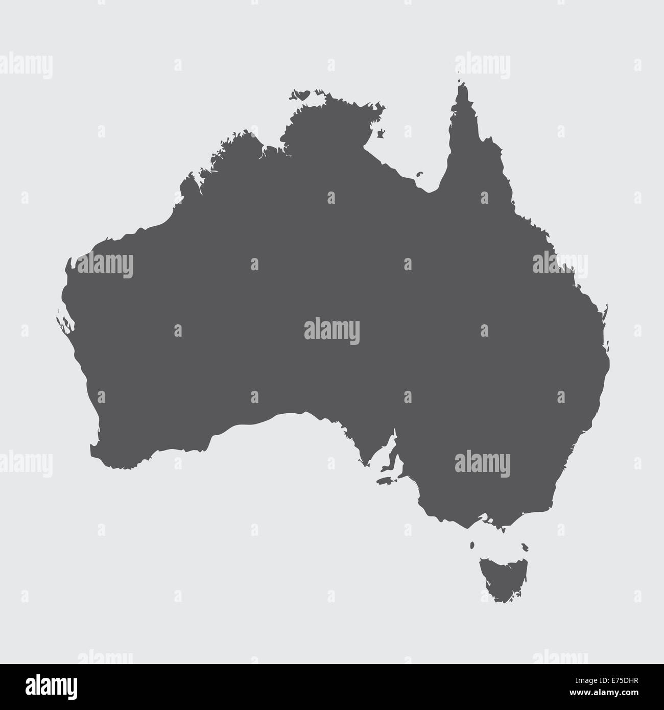 An Illustration on isolated background of the continent of Asia Stock ...