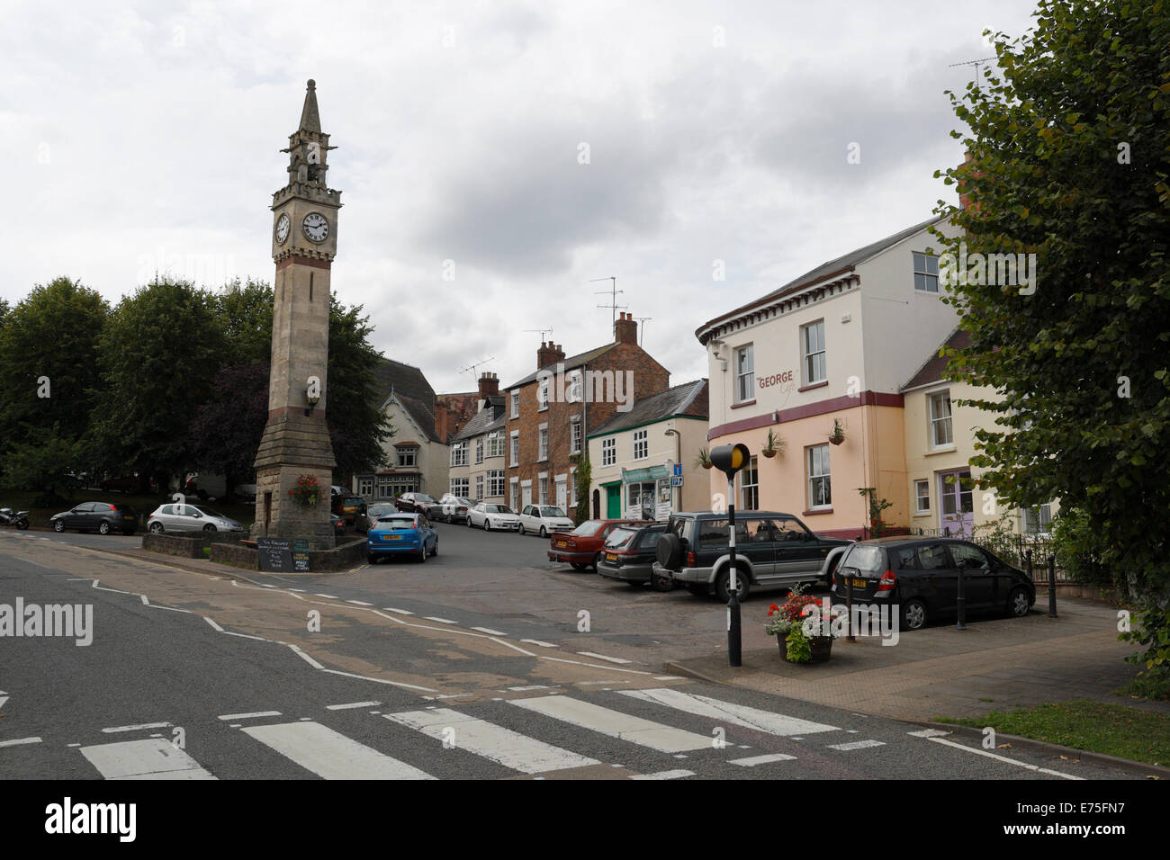 Village Square in Newnham Gloucestershire in England Stock Photo Alamy