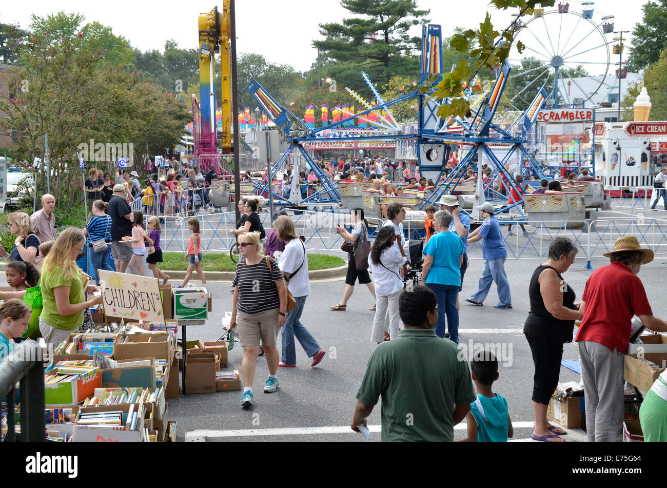 the Greenbelt Labor Day Festival in Greenbelt, Maryland Stock Photo Alamy