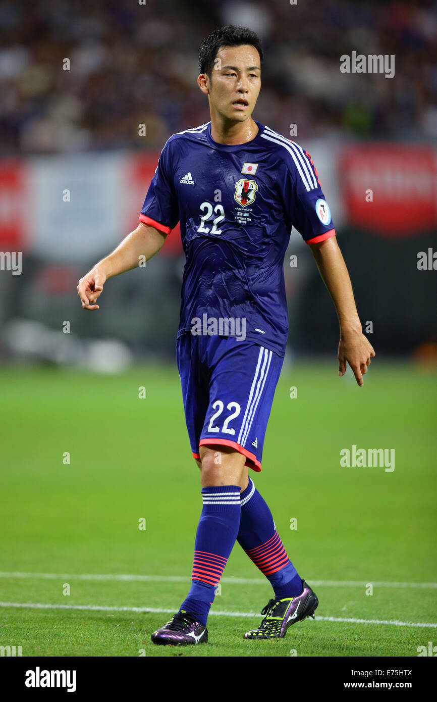 Sapporo Dome, Hokkaido, Japan. 5th Sep, 2014. Maya Yoshida (JPN ...