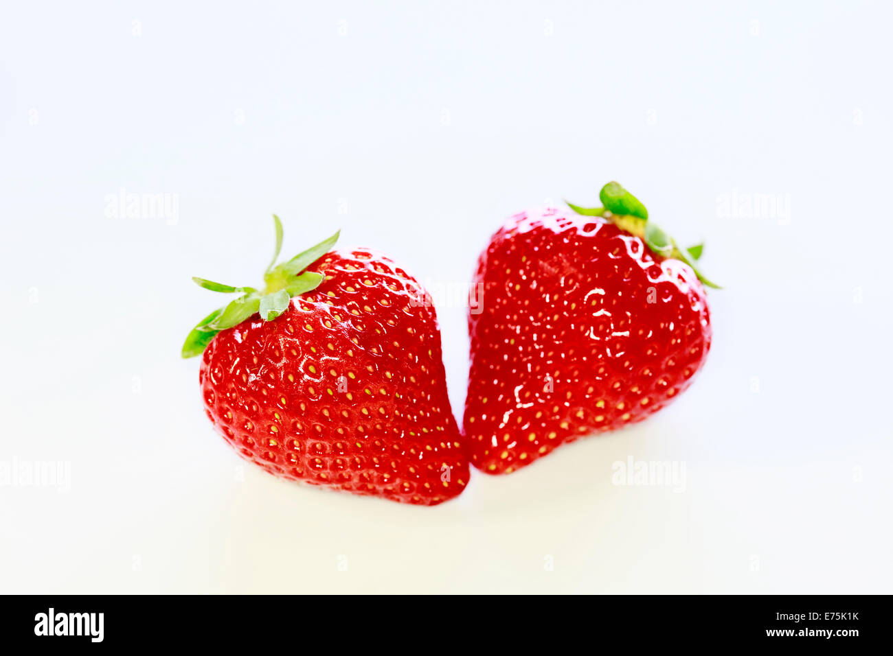Closeup strawberry hi-res stock photography and images - Alamy