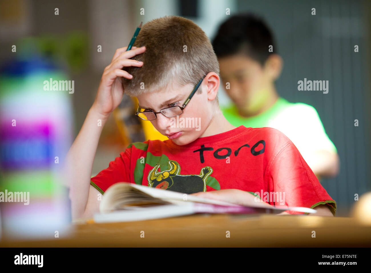 Primary school Stock Photo