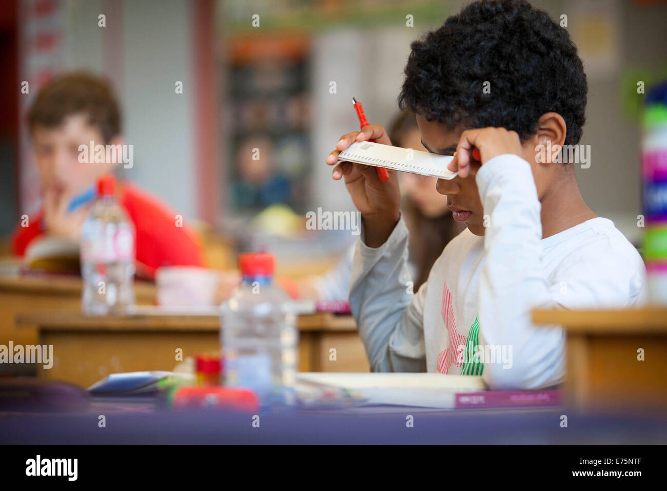 Primary school Stock Photo