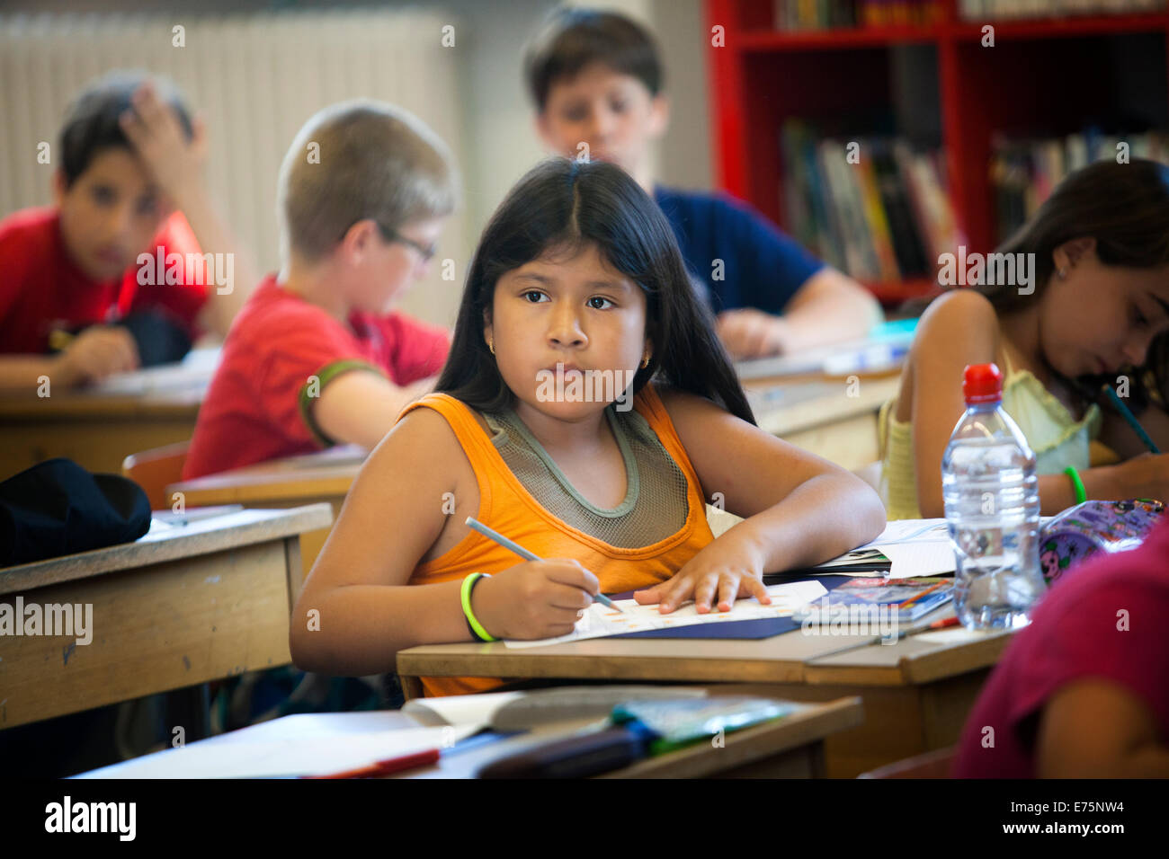 Primary school Stock Photo