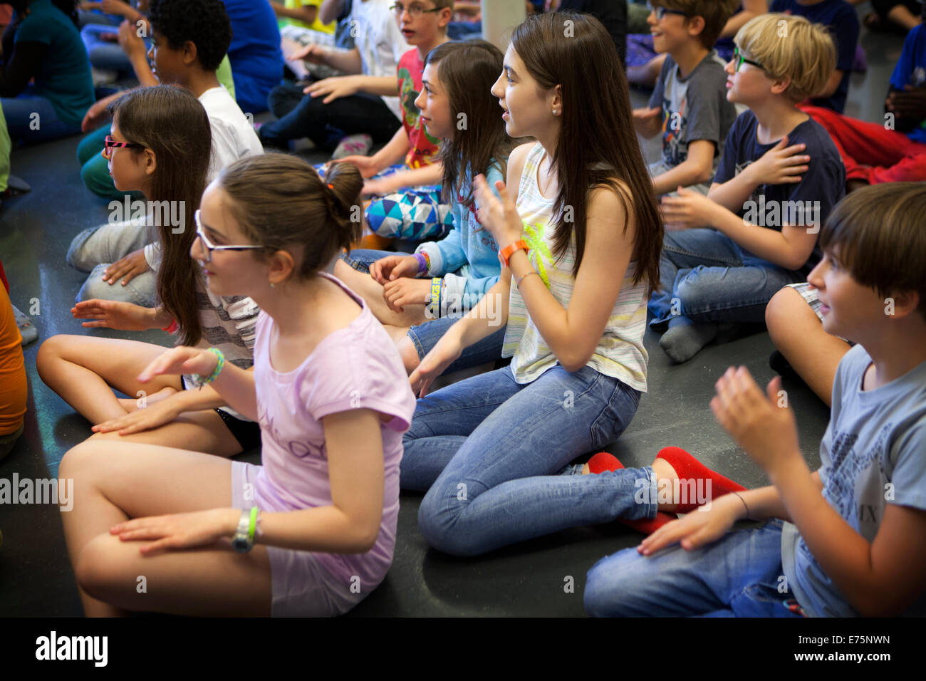 Primary school Stock Photo