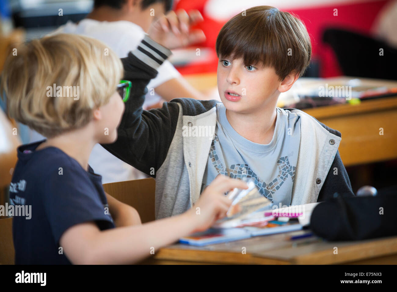 Primary school Stock Photo