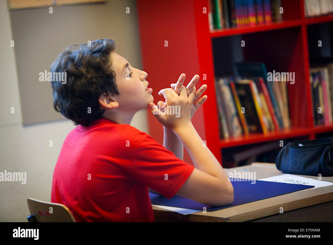 Primary school Stock Photo