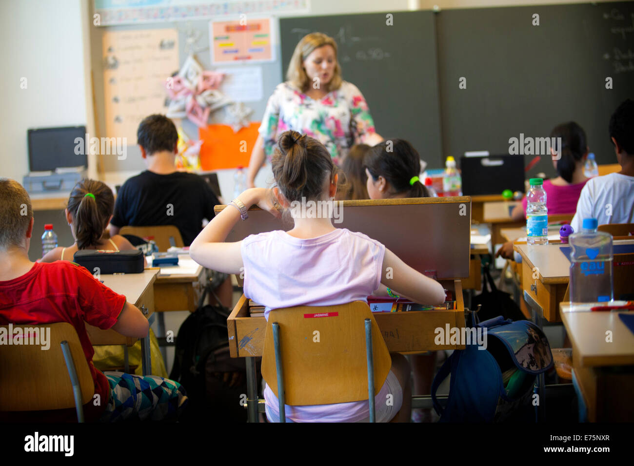 Primary school Stock Photo